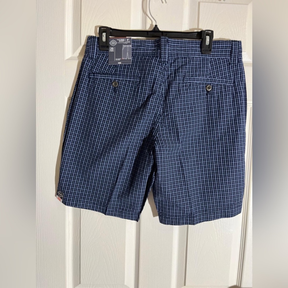 (S) St. John's Bay Comfort Stretch 9" Mens Stretch Fabric Chino Short - Picture 4 of 7